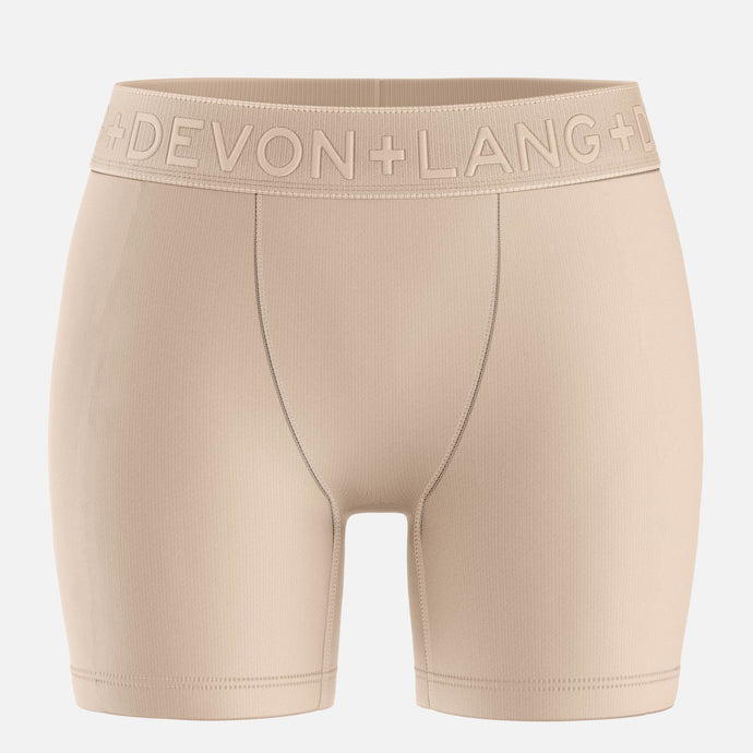 Bria Women's Boxer Brief - No Mesh Panels - Sand