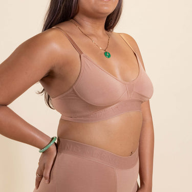 Bria Bralette - Multi-Packs - No Mesh Panels - Bronze