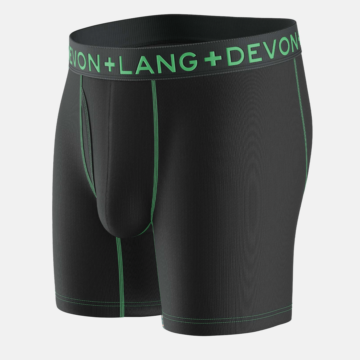 Personalized Men's Underwear Chafe Proof Pouch Boxer Brief Dark