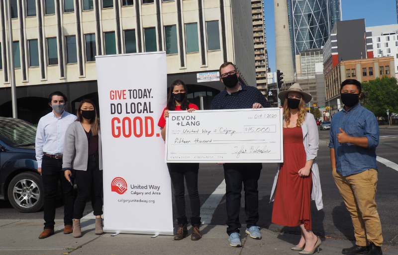 Underwear Company Devon + Lang Raises $15,000 for Calgary Covid Relief Selling Face Masks