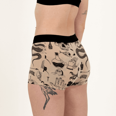Bria Women's Boyshort - Spooky