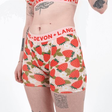 Bria Women's Boxer Brief - Wild Strawberry
