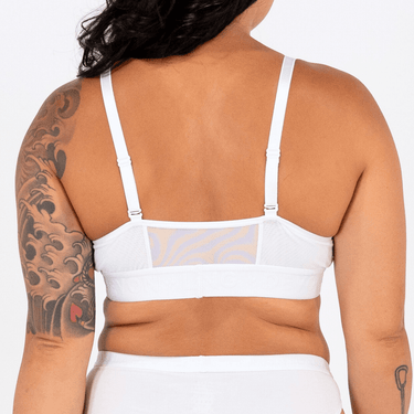 Bria Bralette - Glacier White
