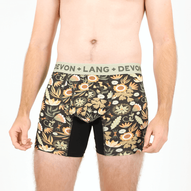 Journey Boxer Brief - Rustic Florals