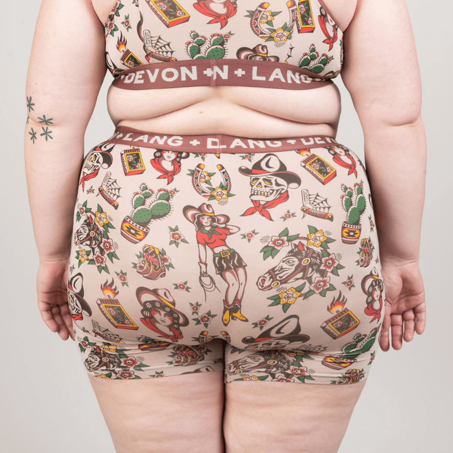 Bria Women's Boxer Brief - Vintage Outlaw
