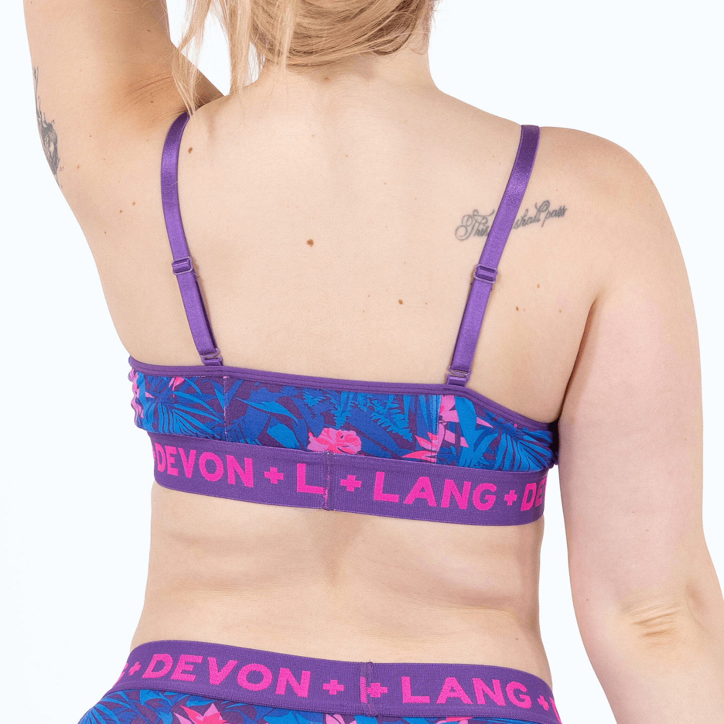 Bria Bralette - Bromeliad Ultra Violet