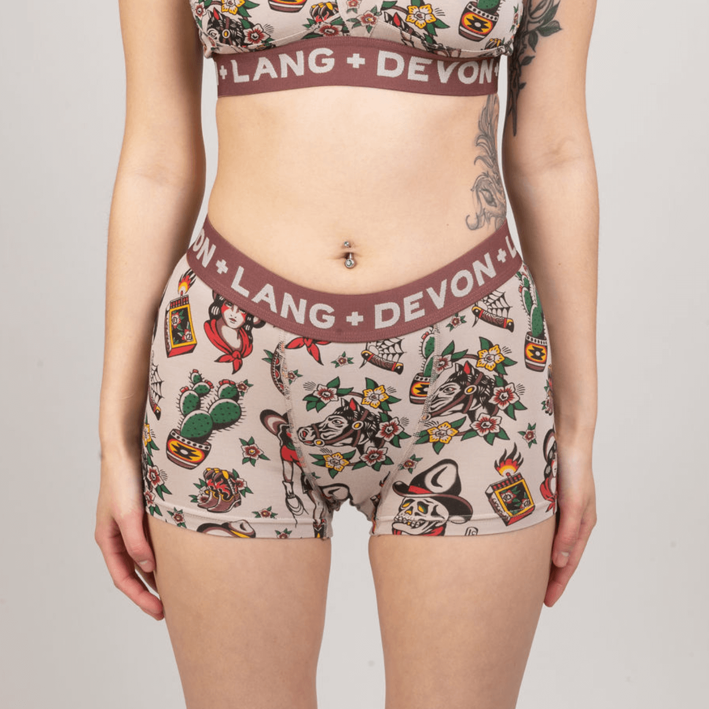 Bria Women's Boyshort - Vintage Outlaw