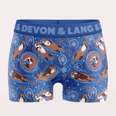 Bria Women's Boyshort - Otters