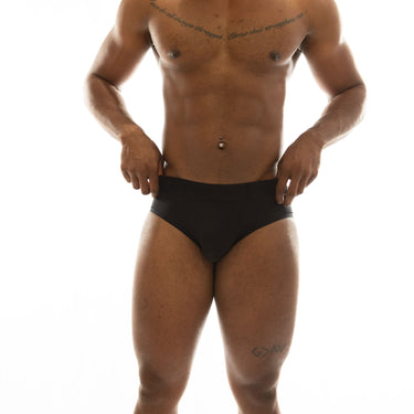 LOVED. Pouchless Bikini Brief - Obsidian