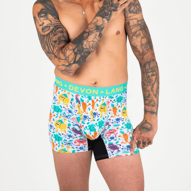 LOVED. Pouched Boxer Brief - Tossed Salad