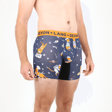 Journey Boxer Brief - Cats with Jobs