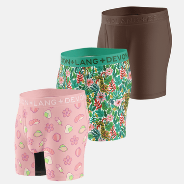 Journey Boxer Brief - Multi-Packs - Sakura Snacks/Wild Thing/Cocoa