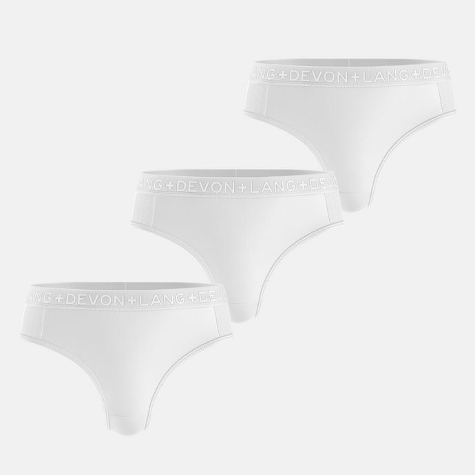 Katrina Everyday Thong - Multi-Packs - Glacier White