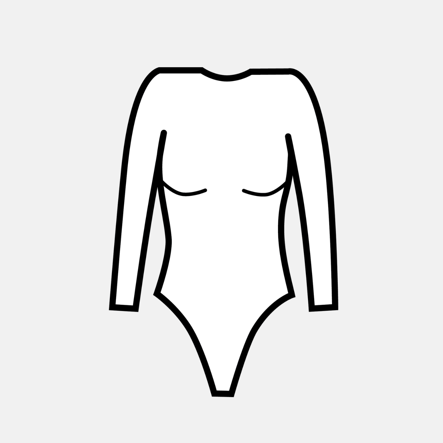 Emily Long Sleeve Bodysuit 1.0 - Glacier