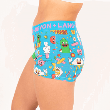 Bria Women's Boyshort - Cartoons