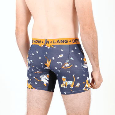 Journey Boxer Brief - Cats with Jobs
