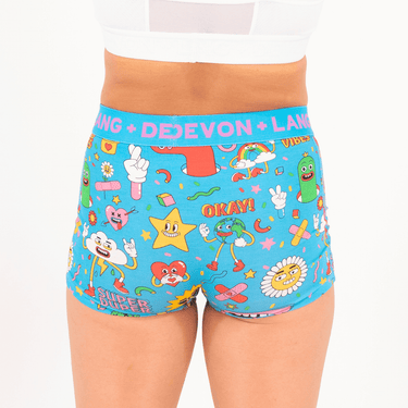 Bria Women's Boyshort - Cartoons