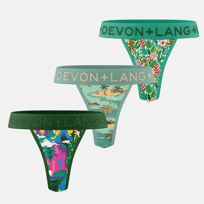 Bria V-Thong - Multi-Packs - Fantasy Mountain/Island/Wild Thing