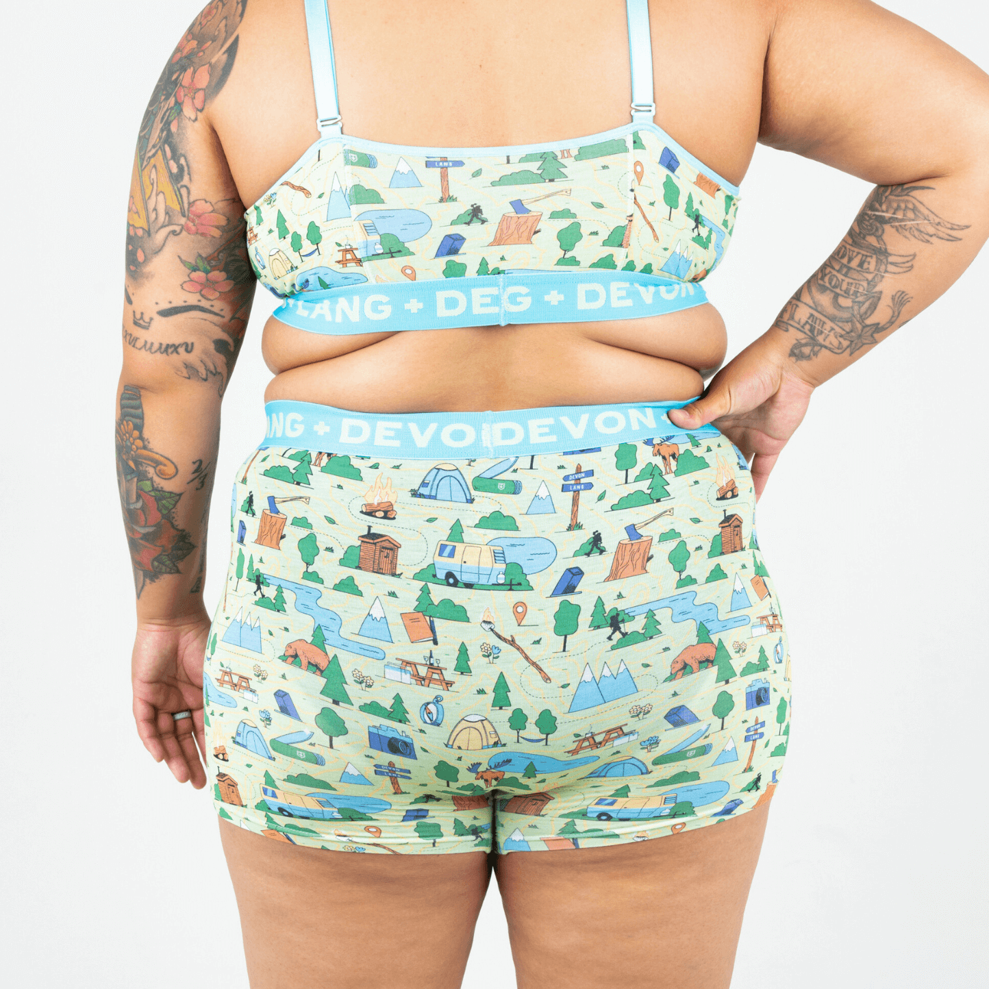 Bria Women's Boyshort - Nature Calls