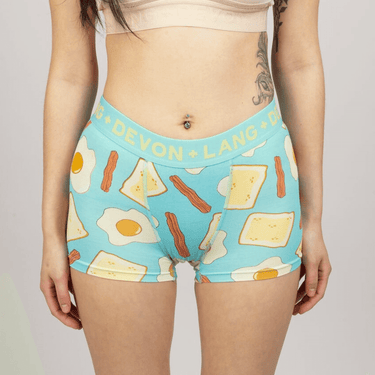 Bria Women's Boyshort - Sunny Side Up