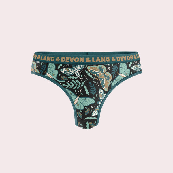 Katrina Everyday Thong | Midnight Moths