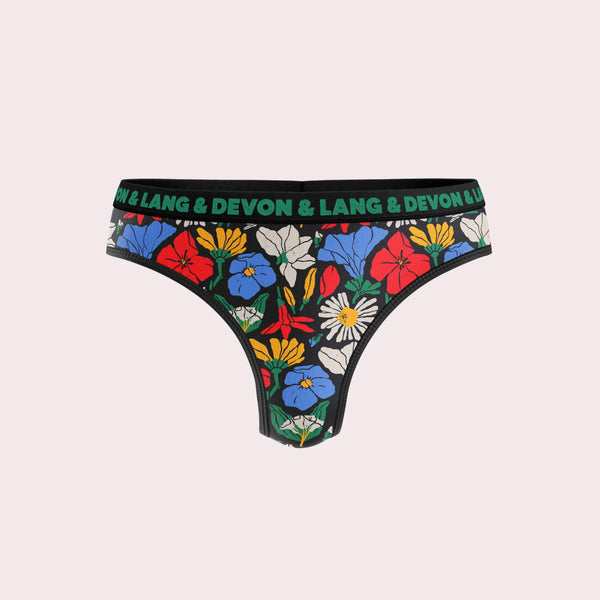 Katrina Everyday Thong | Vivid Bloom