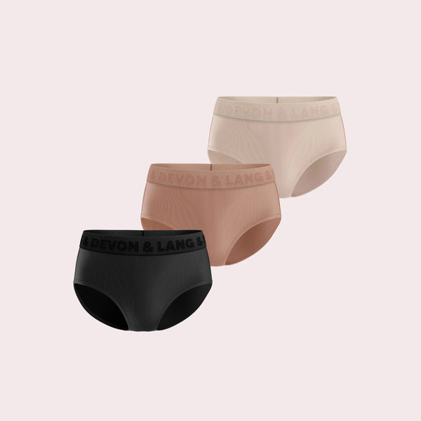 Bria Bikini Brief - Multi-Packs | Core Solids