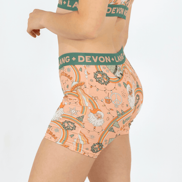 Bria Women's Boxer Brief - Hippie Santa