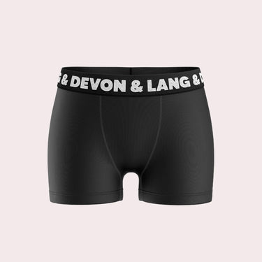 Bria Boyshort | Hi-Contrast Obsidian