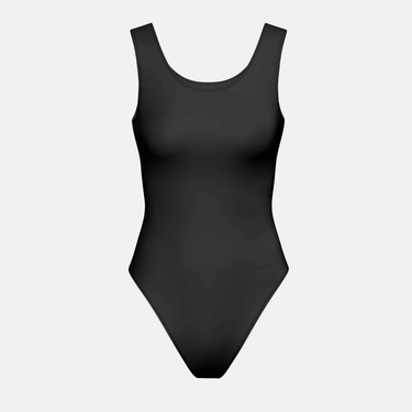 Emily Tank Bodysuit - Obsidian