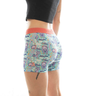 Bria Women's Boxer Brief - Cozy Yeti