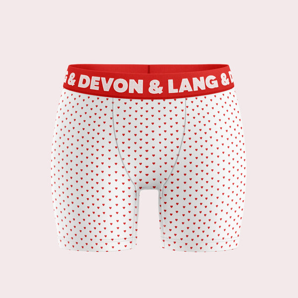 Bria Boxer Brief | Cinnamon Hearts