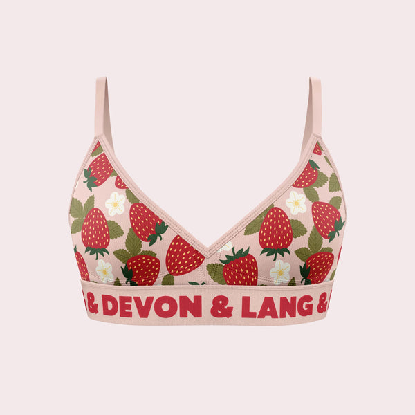 Bria Bralette | Wild Strawberry