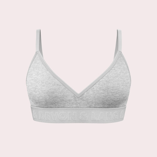 Bria Bralette | Heather Grey