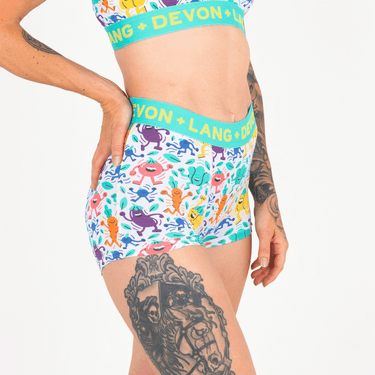 Bria Women's Boyshort - Tossed Salad