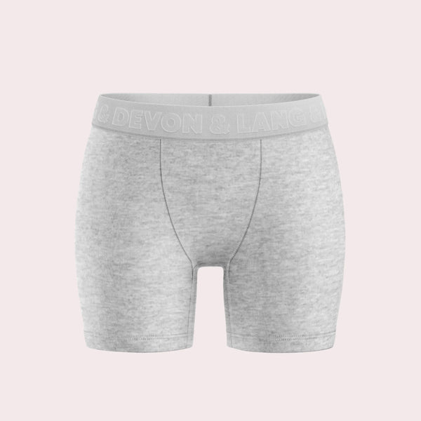 Bria Boxer Brief | Heather Grey