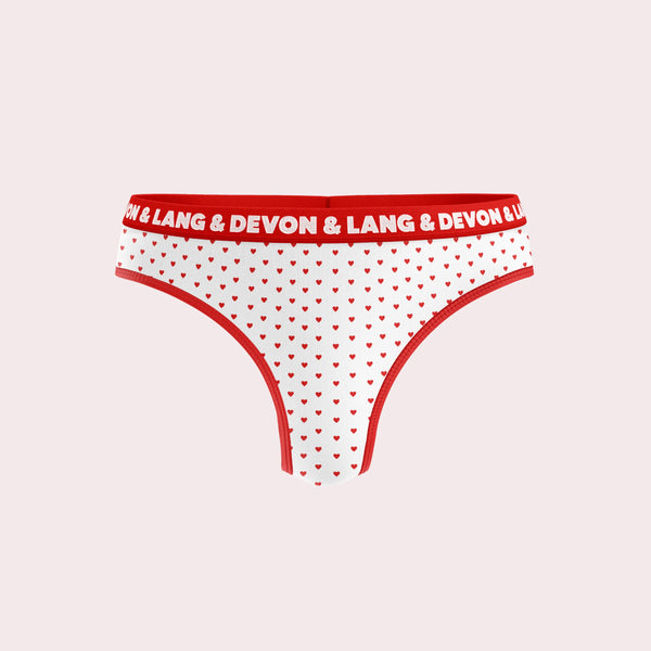 Katrina Everyday Thong | Cinnamon Hearts