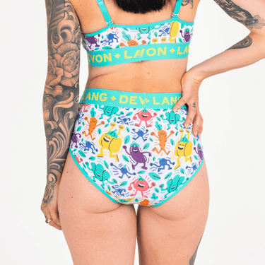 LOVED. Pouchless Bikini Brief - Tossed Salad