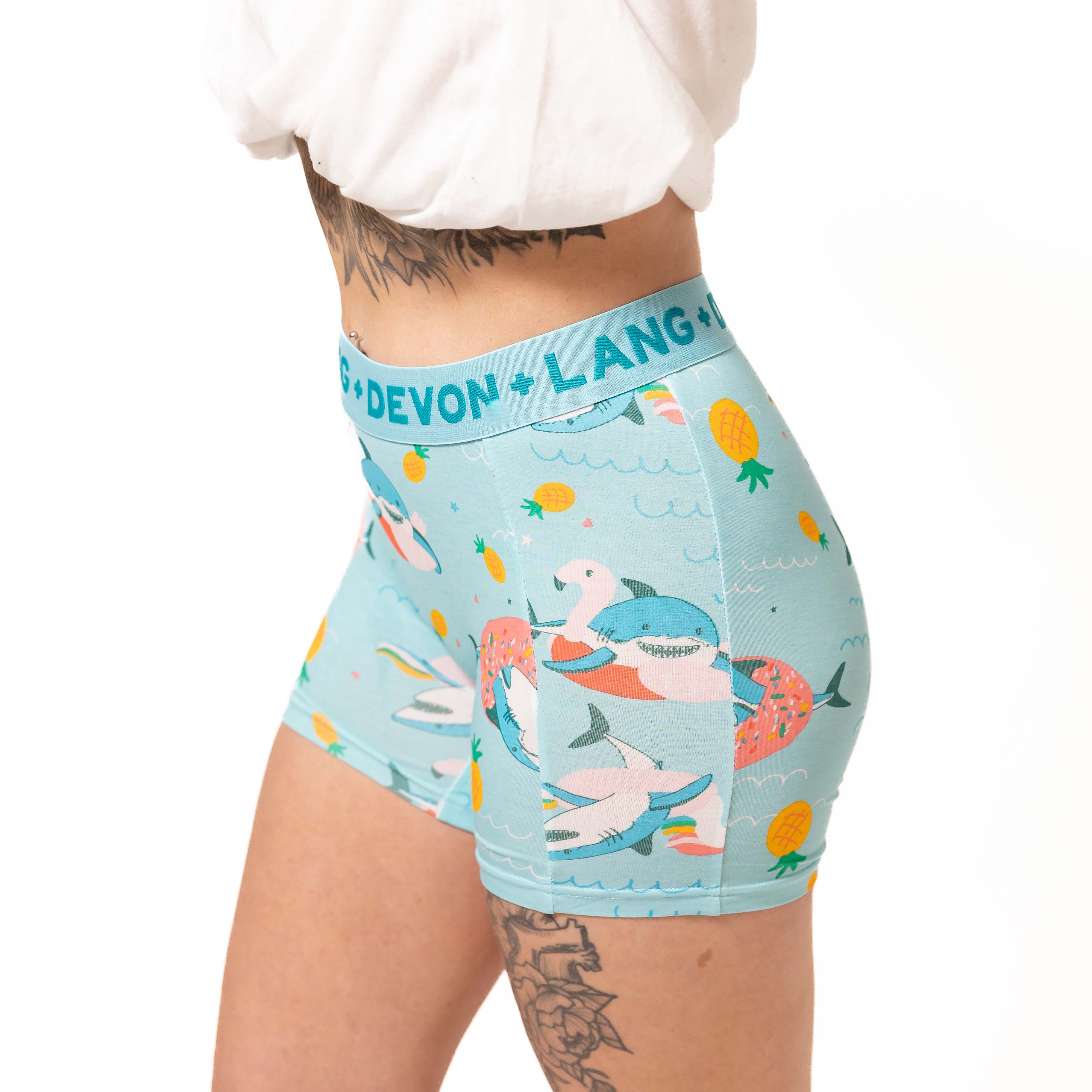 Bria Boxer Brief - Multi-Packs - Cats With Jobs/Otters/Party Shark