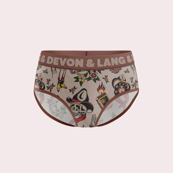 Bria Bikini Brief | Vintage Outlaw