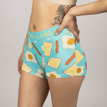 Bria Women's Boyshort - Sunny Side Up
