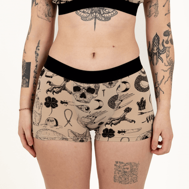 Bria Women's Boyshort - Spooky