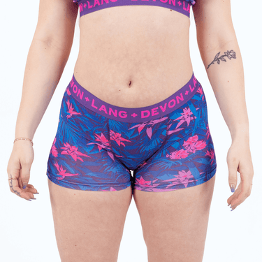 Bria Women's Boyshort - Bromeliad Ultra Violet