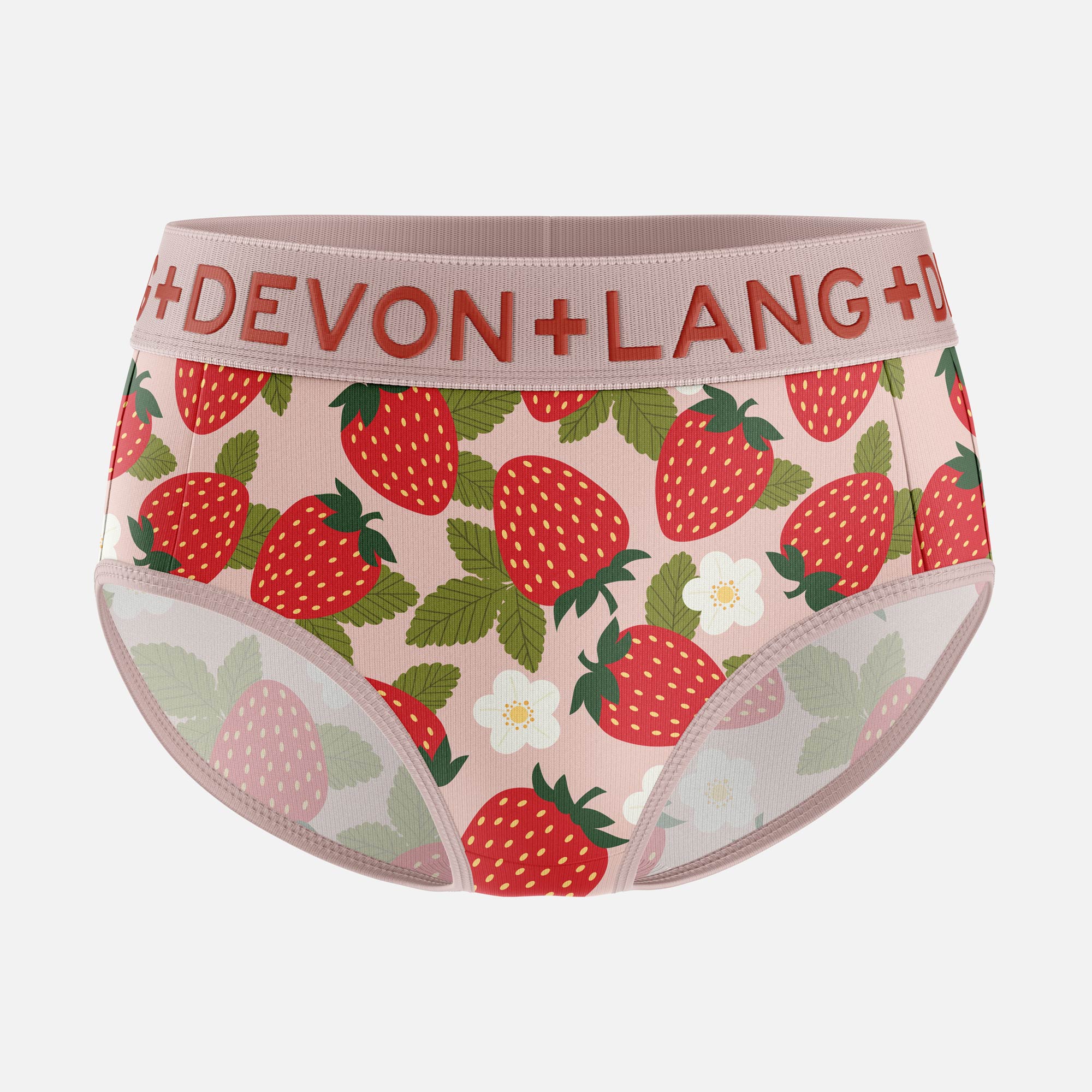 Bria Bikini Brief - Wild Strawberry