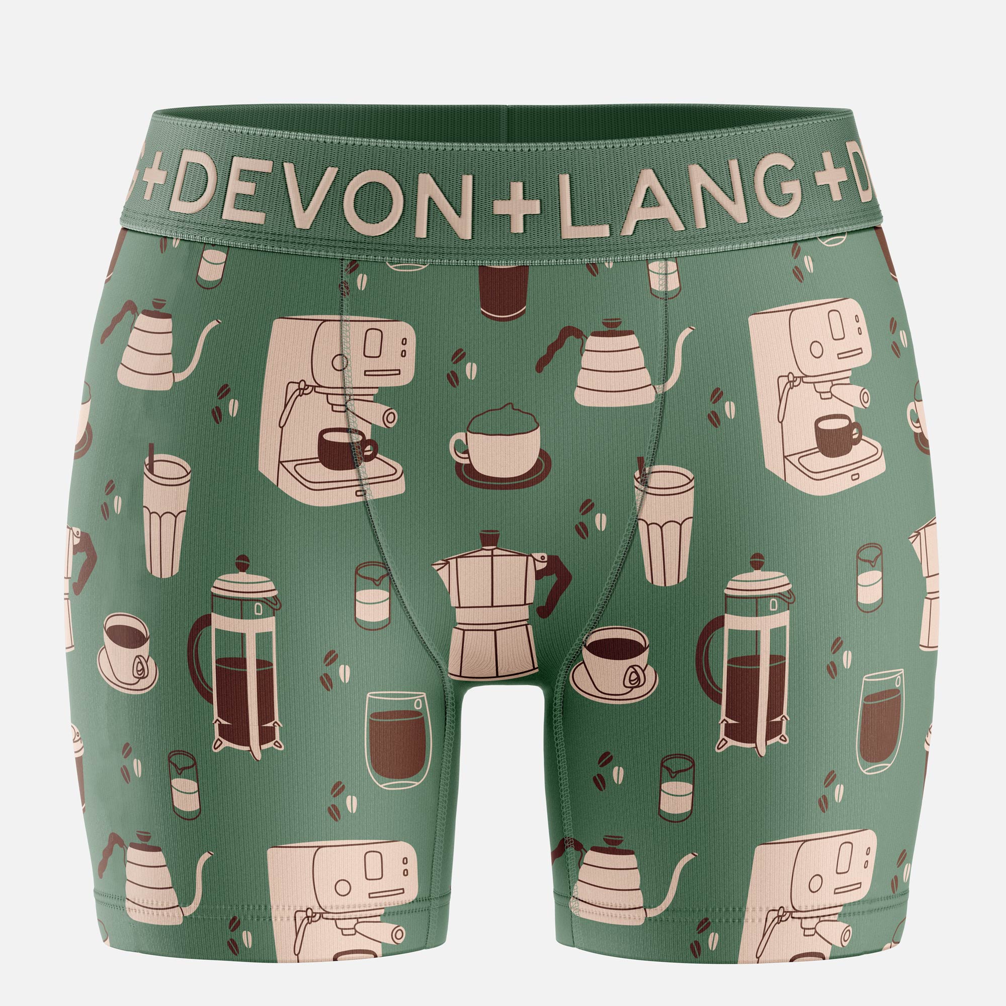 Bria Women's Boxer Brief - Coffee