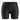 Bria Women's Boxer Brief - Mesh Panels - Obsidian