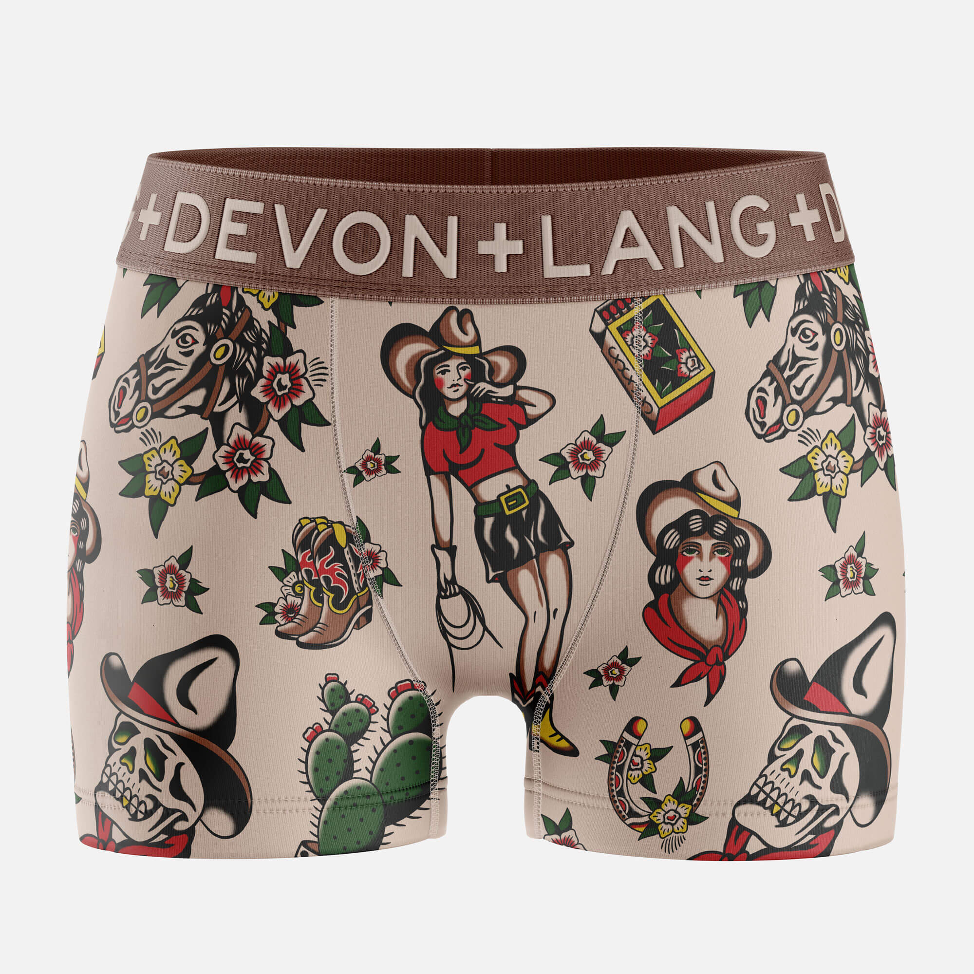 Bria Women's Boyshort - Vintage Outlaw