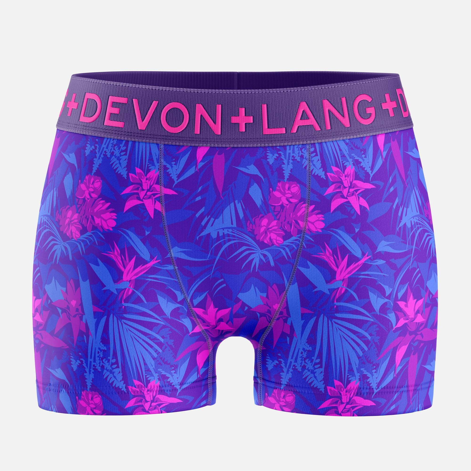Bria Women's Boyshort - Bromeliad Ultra Violet