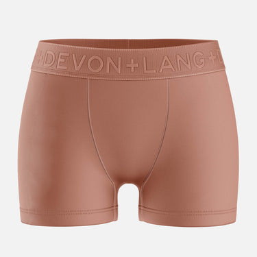 Bria Women's Boyshort - No Mesh Panels - Bronze