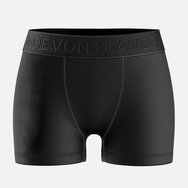 Bria Women's Boyshort - No Mesh Panels - Obsidian